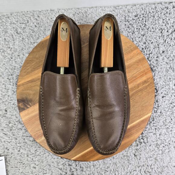 Cole Haan Grand City Venetian Brown Leather Driving Moc Daily Loafer Mens 11 M - Picture 5 of 13
